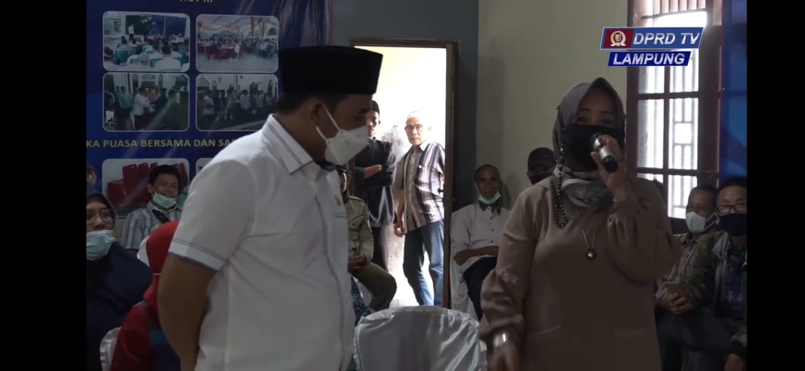 Ketua Komisi II DPRD Lampung Membumikan Kembali Ideologi Pancasila di Desa Hajimena