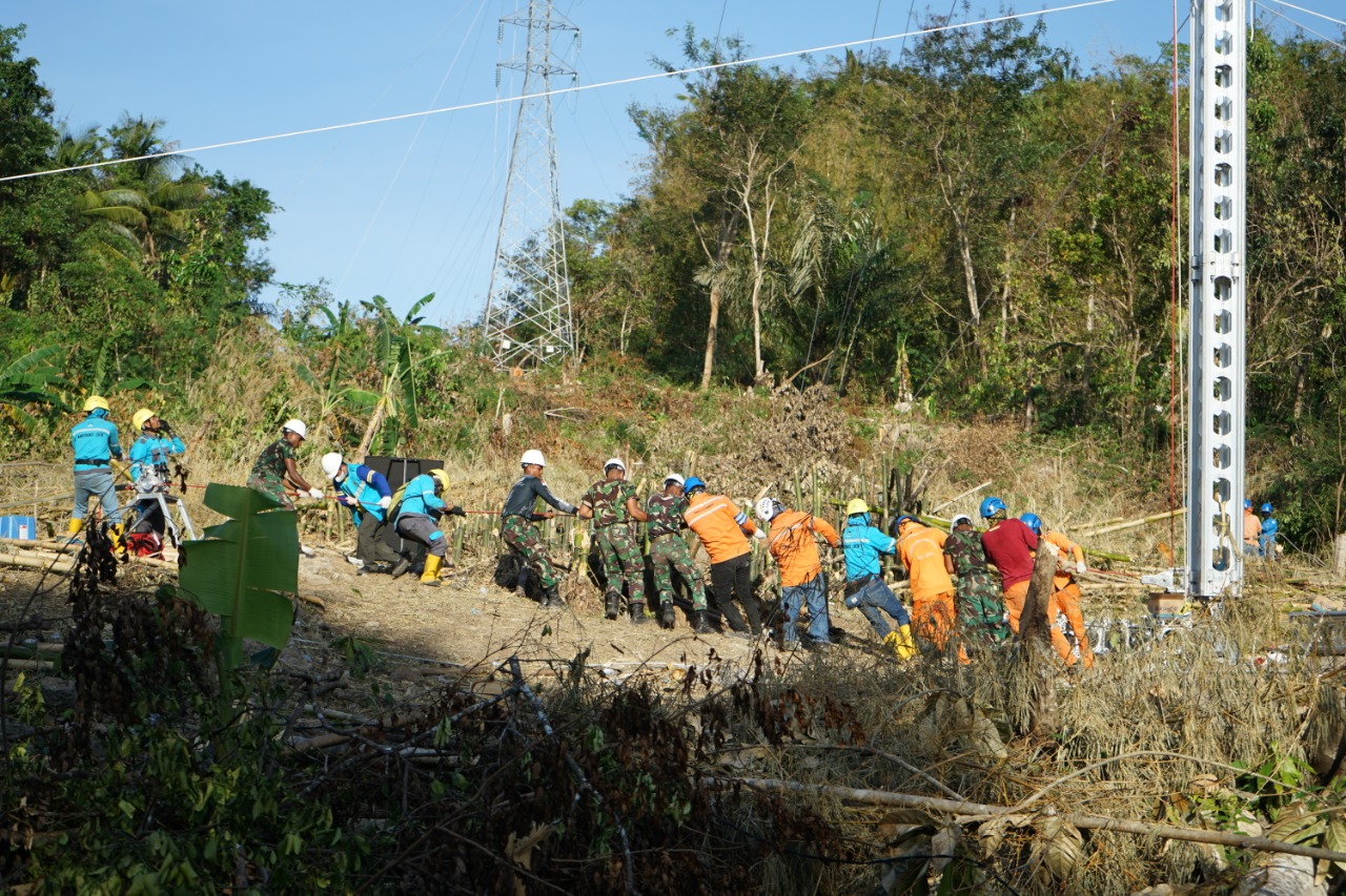 Lebih Cepat dari Target, PLN Berhasil Bangun Tower Emergency di Pulau Timor NTT