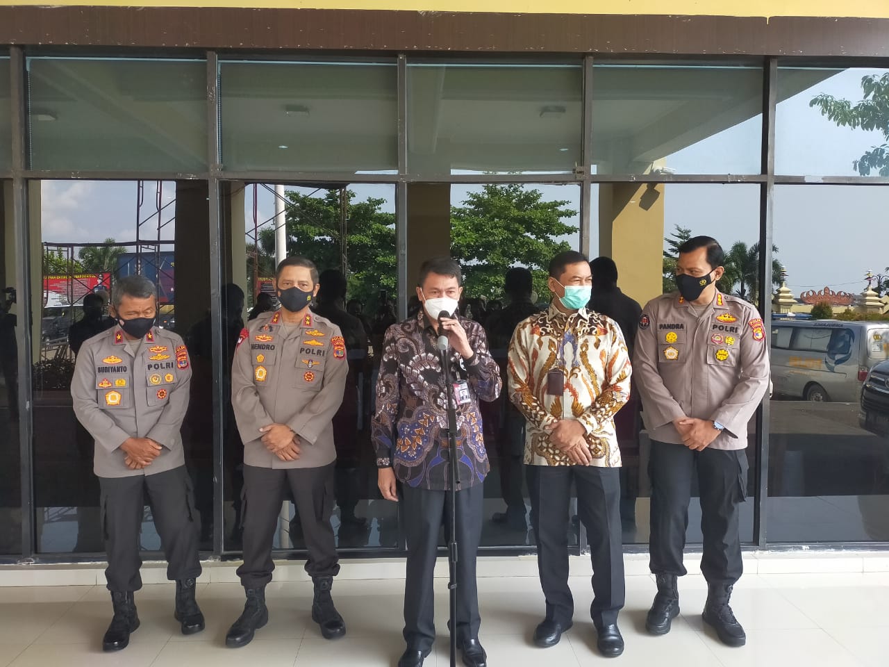 Wakil Ketua KPK Perkenalkan Tim ke Kapolda Lampung, Bicarakan Supervisi ?