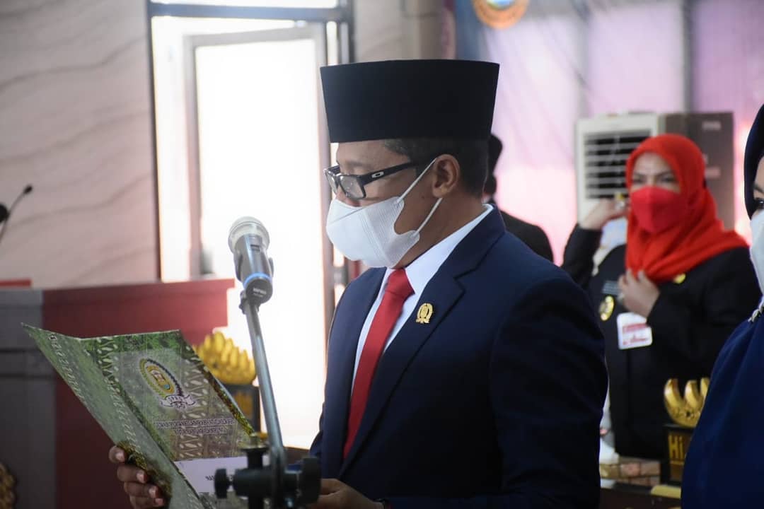 Dilantik Ketua DPRD Bandarlampung, Andika Sah Gantikan Pandu