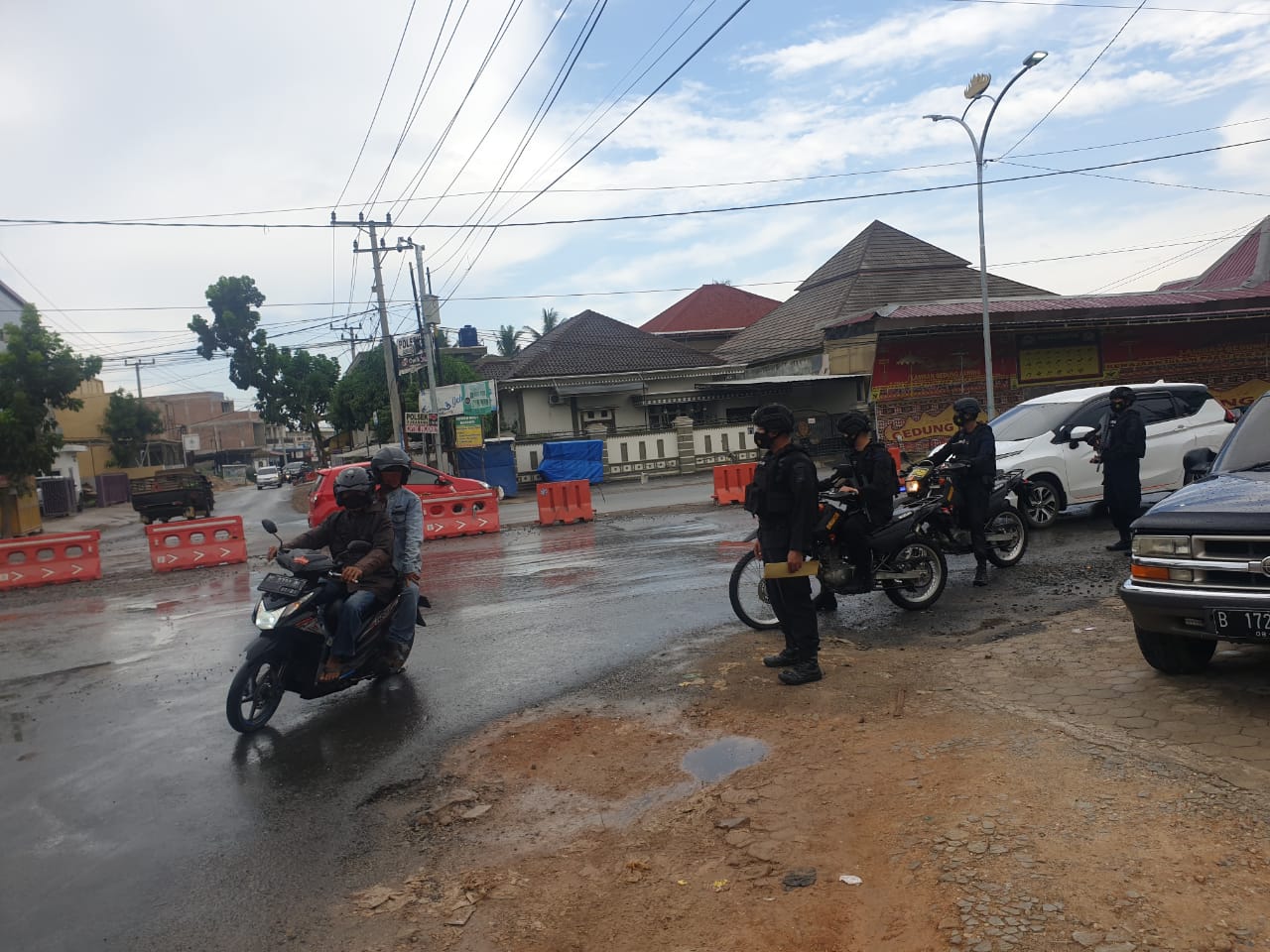 Marak Kriminalitas, Brimob Polda Lampung Turun Tangan Cegah C3