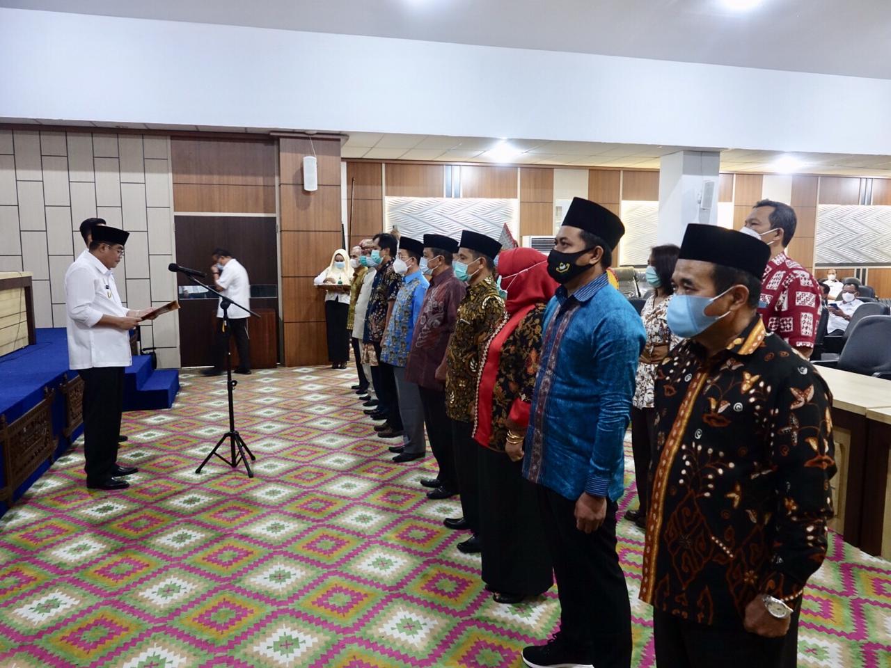 DRD Lamteng Dikukuhkan Bupati