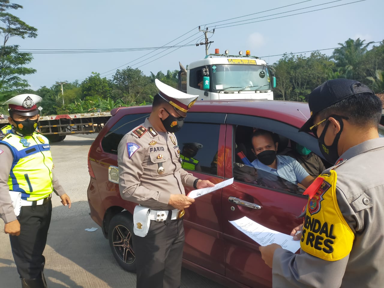 Hari Pertama Penyekatan, 20 Kendaraan Putar Balik