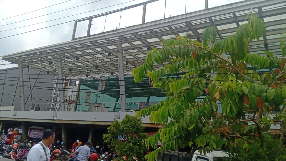 Kondisi Pasar Bandarjaya Plaza Selalu Dikeluhkan Pedagang