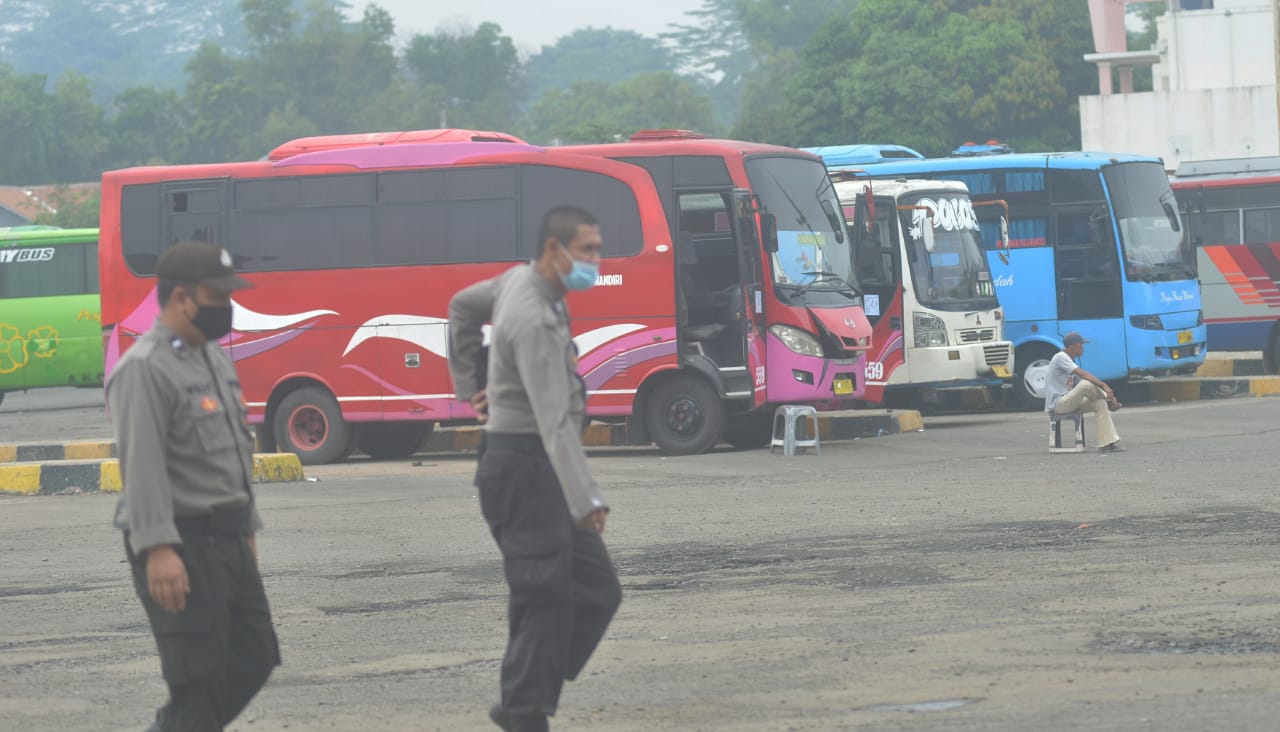 H+2 Lebaran, Terminal Rajabasa Masih Sepi