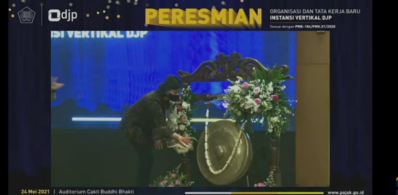 Reorganisasi Instansi Vertikal DJP Diresmikan Menteri Keuangan