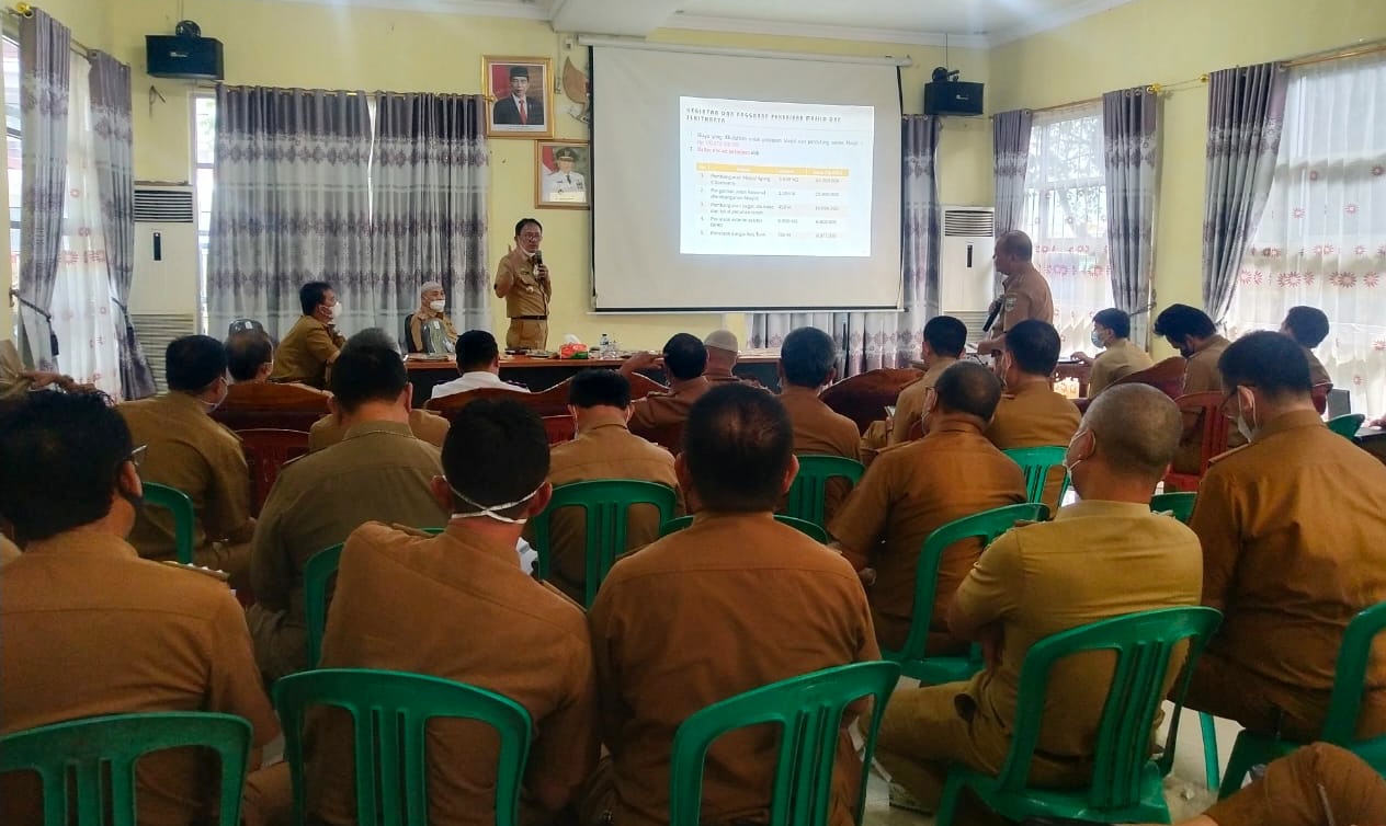 Rakor Bulanan, Bahas Refocusing Anggaran Hingga Masjid Agung