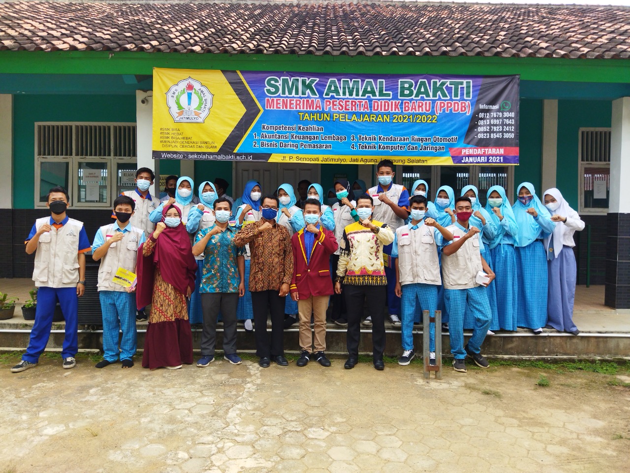 Termin II, Tim Universitas Teknokrat Indonesia Sambangi SMK Amal Bakti Jati Mulyo