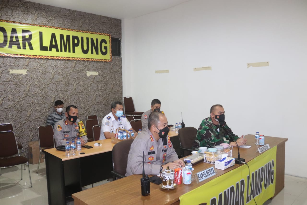 Dandim 0410/KBL Hadiri Rapat Lintas Sektoral