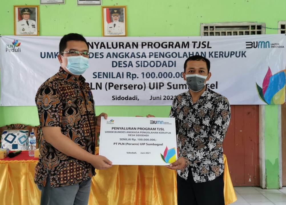 PLN Salurkan Bantuan UMKM Ekonomi Produktif