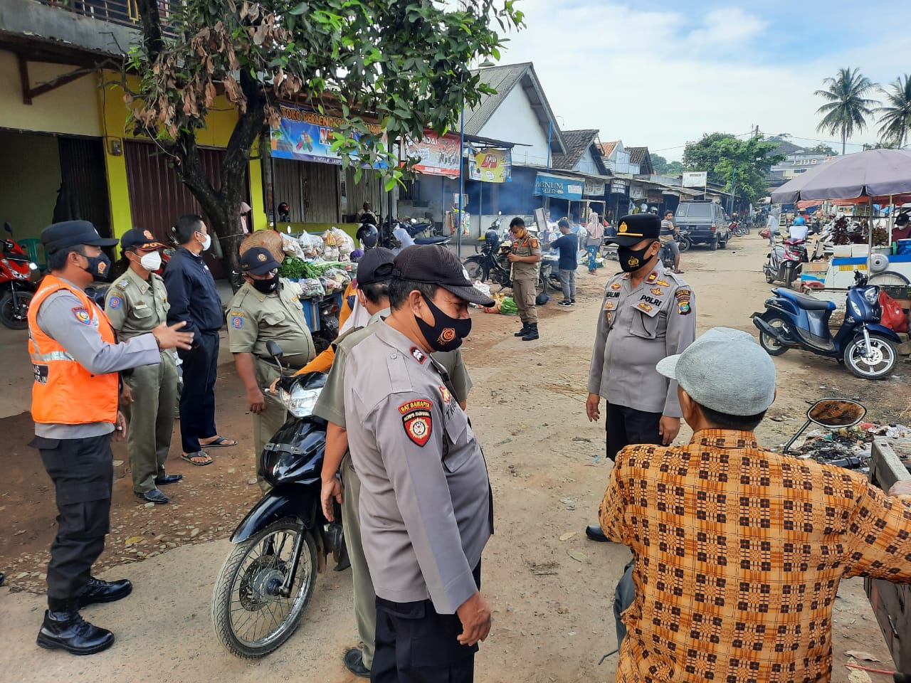 Pasar Jadi Sasaran Yustisi