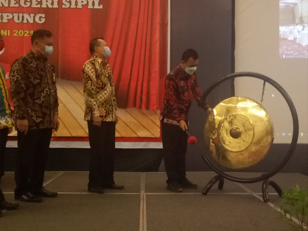Kanwil Kemenkumham Lampung Sosialisasi Layanan AHU Tentang Pembinaan PPNS Provinsi Lampung