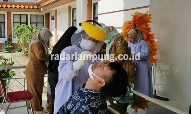 Rapid Tes Antigen, 19 Pegawai Pemkab Tanggamus Reaktif, Salah Satunya Kepala OPD