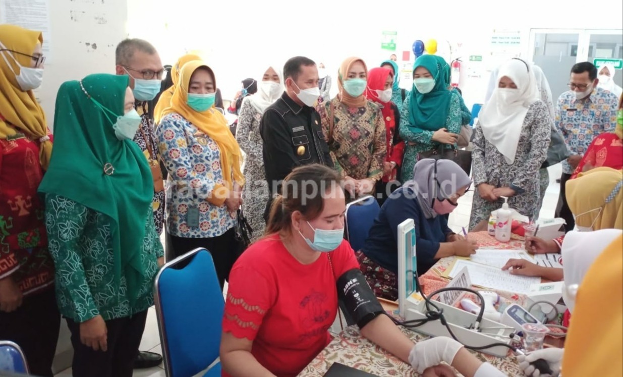 Capaian Pelayanan KB Pesawaran Tertinggi di Lampung