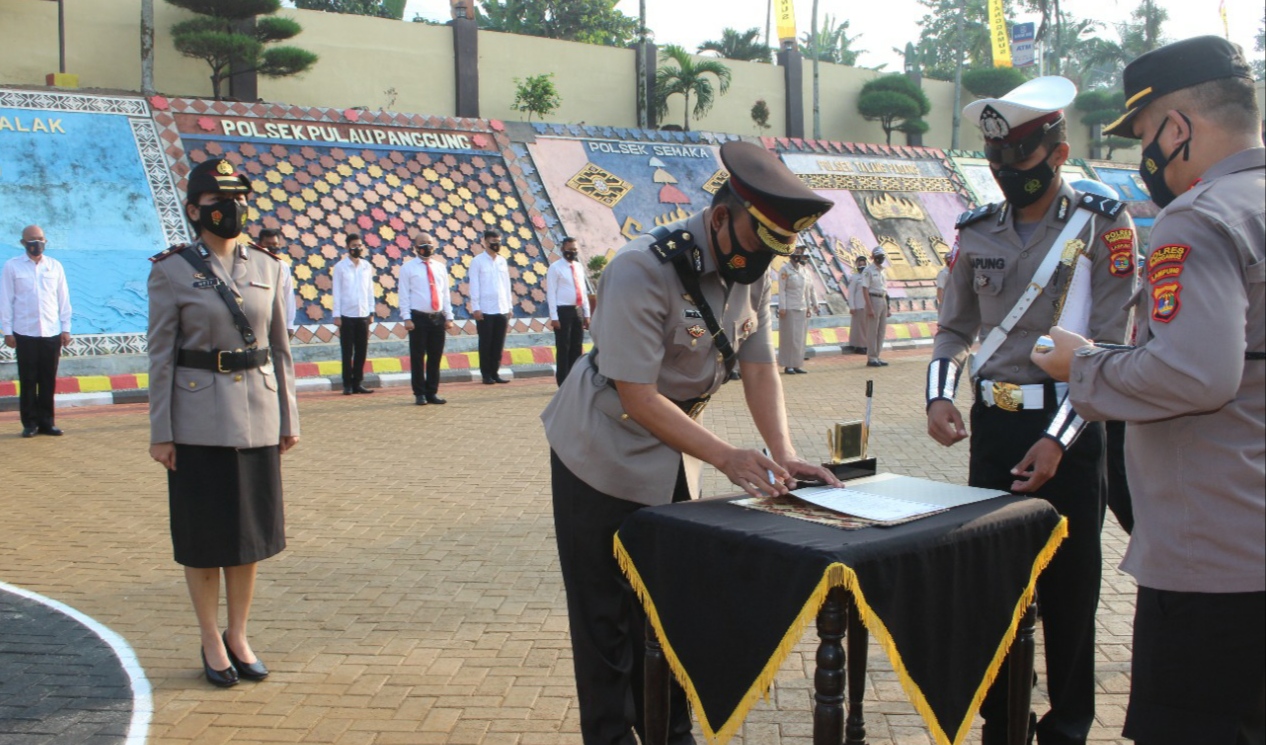 Jabatan Wakapolres Tanggamus Diserahterimakan