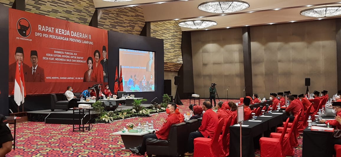 PDIP Lampung Gelar Rakerda, Ini Kata Sudin Soal Usulan Capres