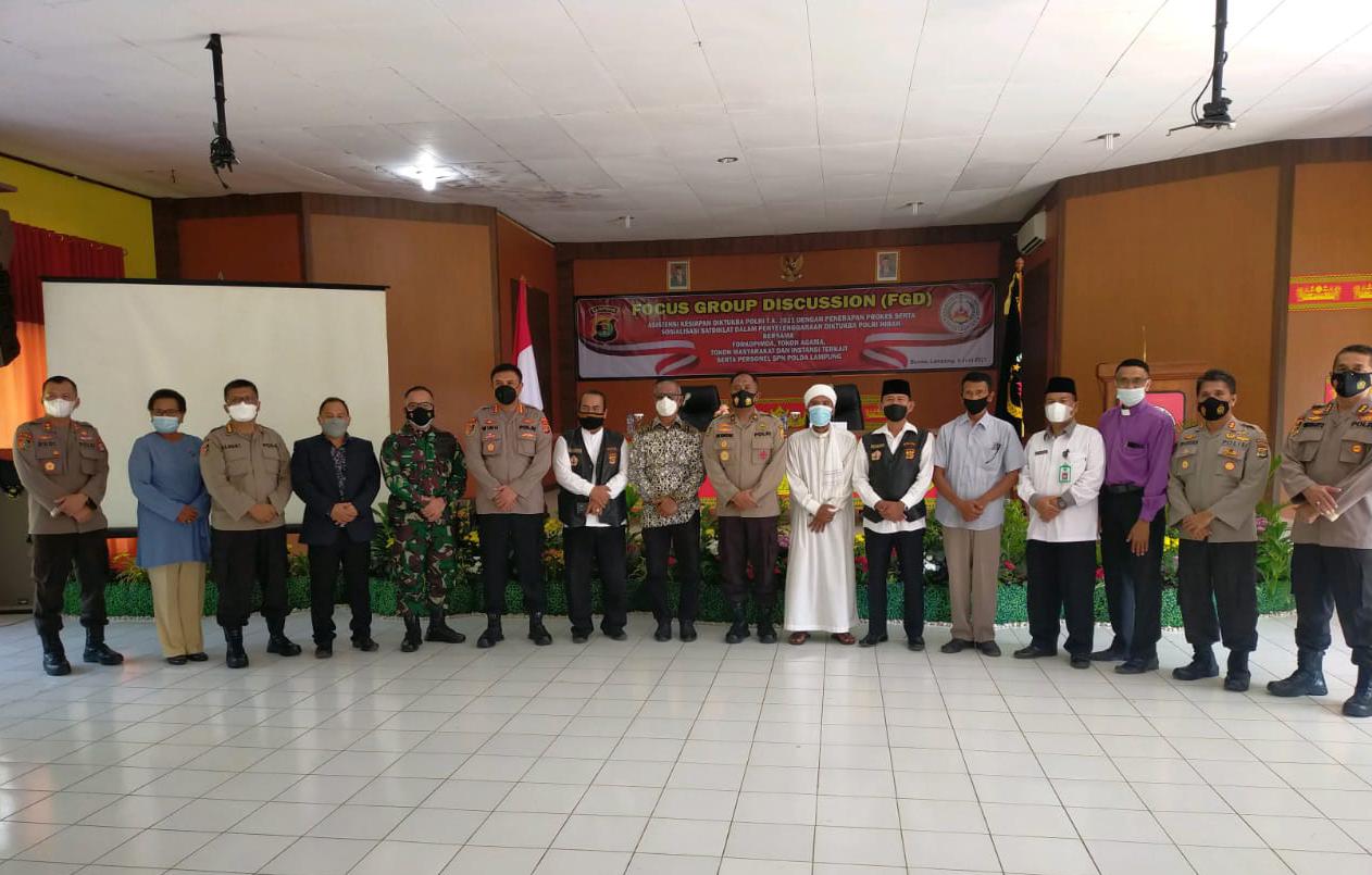 Pasintel Kodim 0410/KBL Hadiri Kegiatan FGD