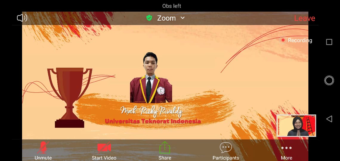 Top ! Mahasiswa Sastra Inggris Teknokrat Juara Nasional Short Script Writing