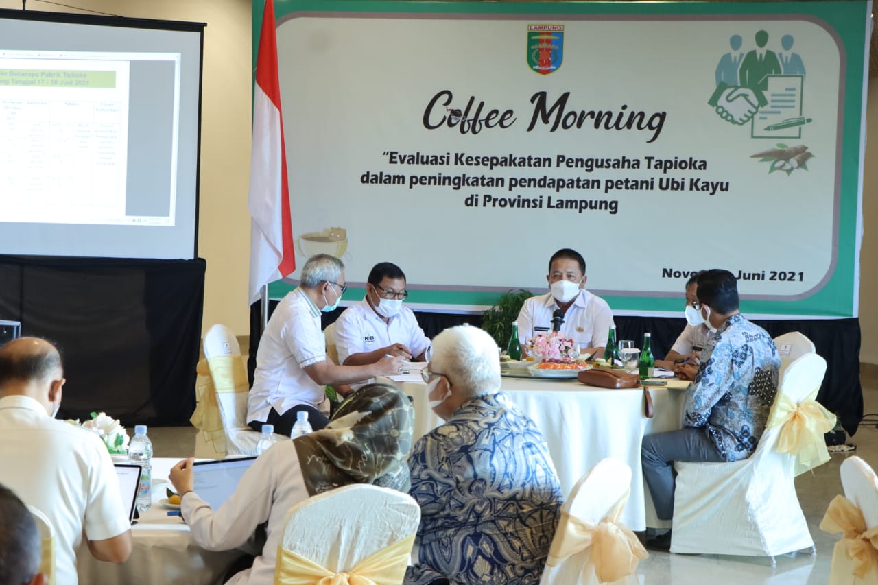 Pesan Gubernur Lampung di Depan Pengusaha Soal Kualitas dan Harga Singkong