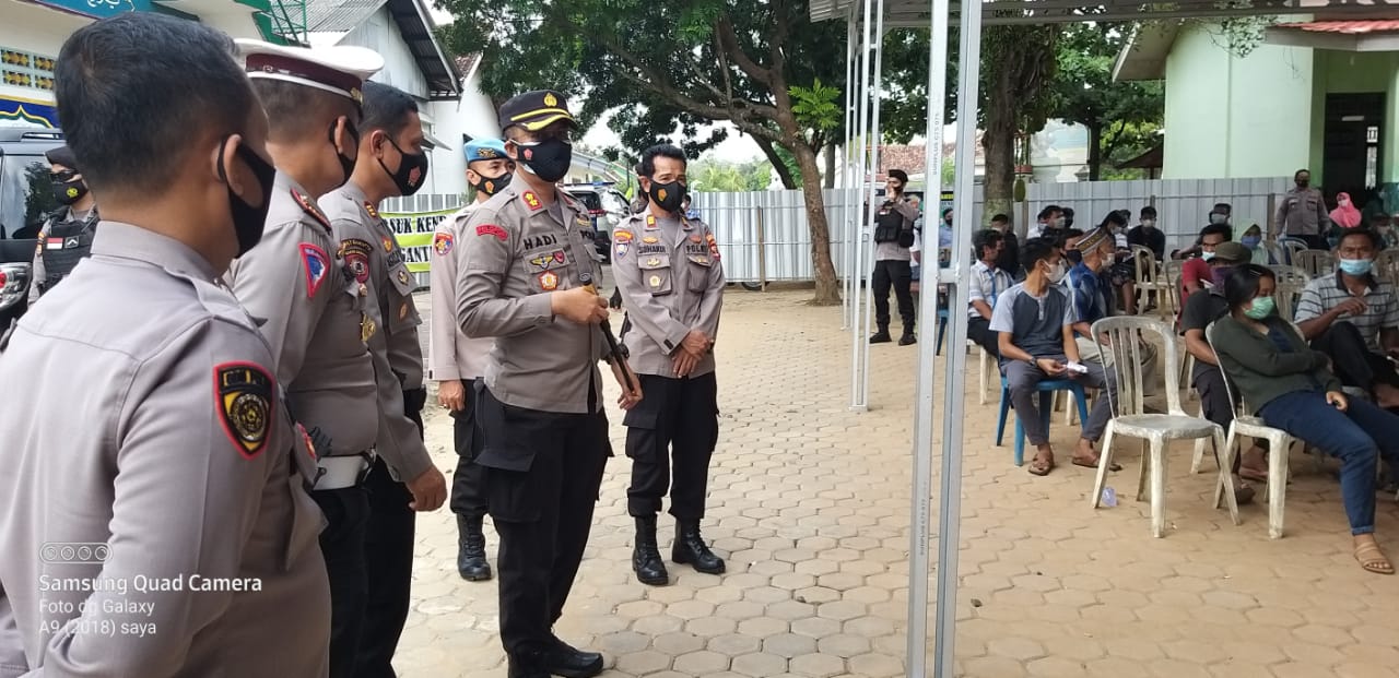 Polres Tubaba-Kodim Gelar Vaksinasi Gratis untuk Masyarakat