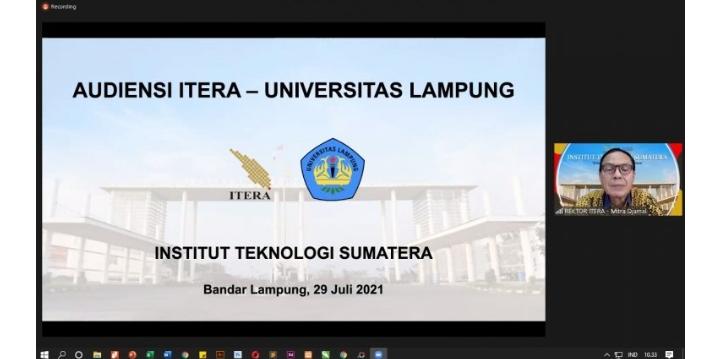 Itera-Unila Bahas Kerjasama Akademik