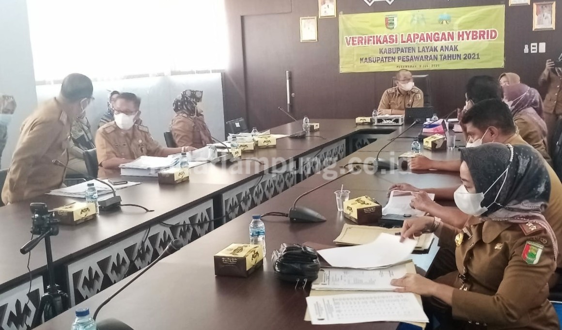 Pesawaran Miliki Komitmen Tinggi Wujudkan KLA