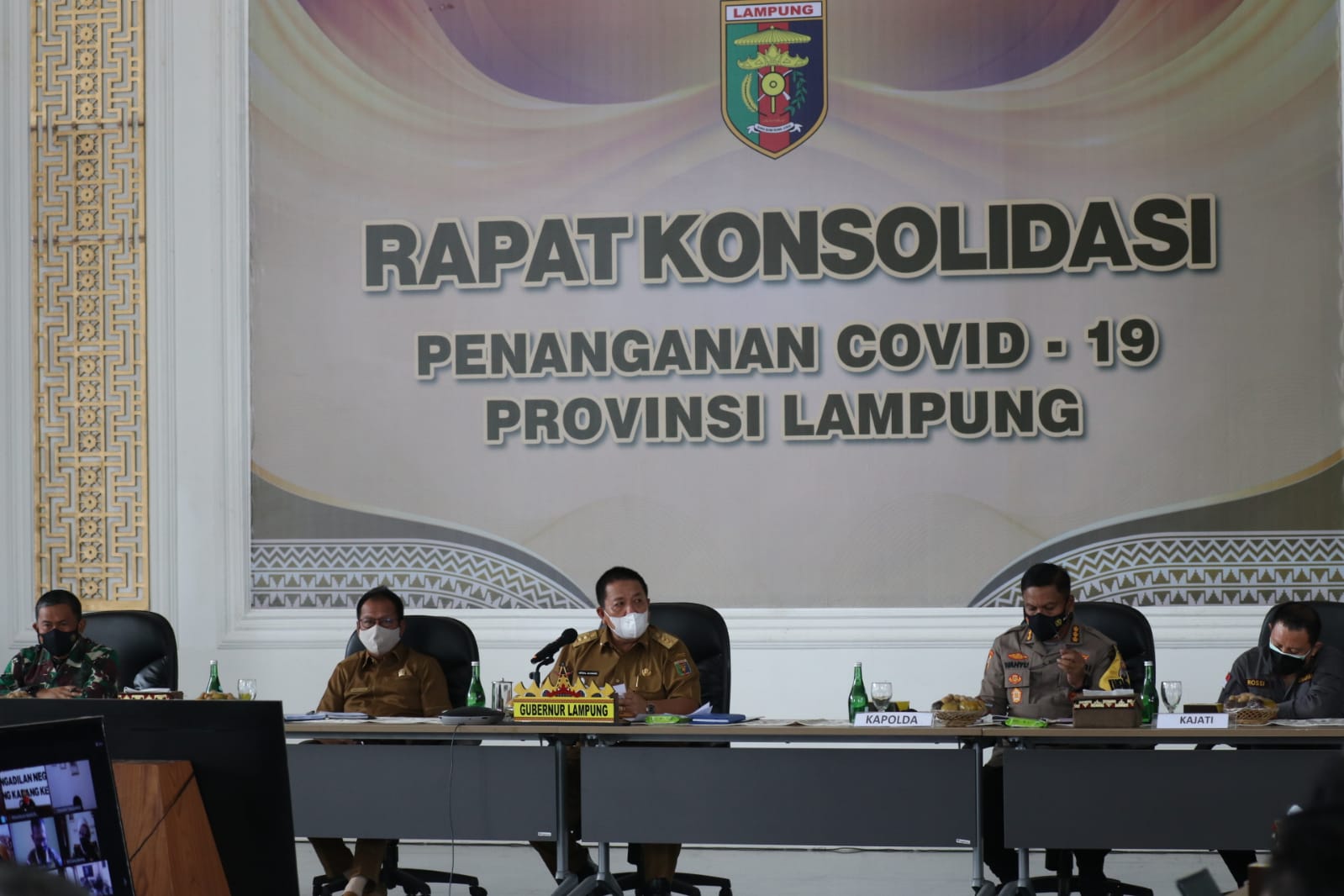 Gubernur serta Kada di Lampung Bakal Surati Presiden Desak Tambah Dosis Vaksin dan Obat Covid-19