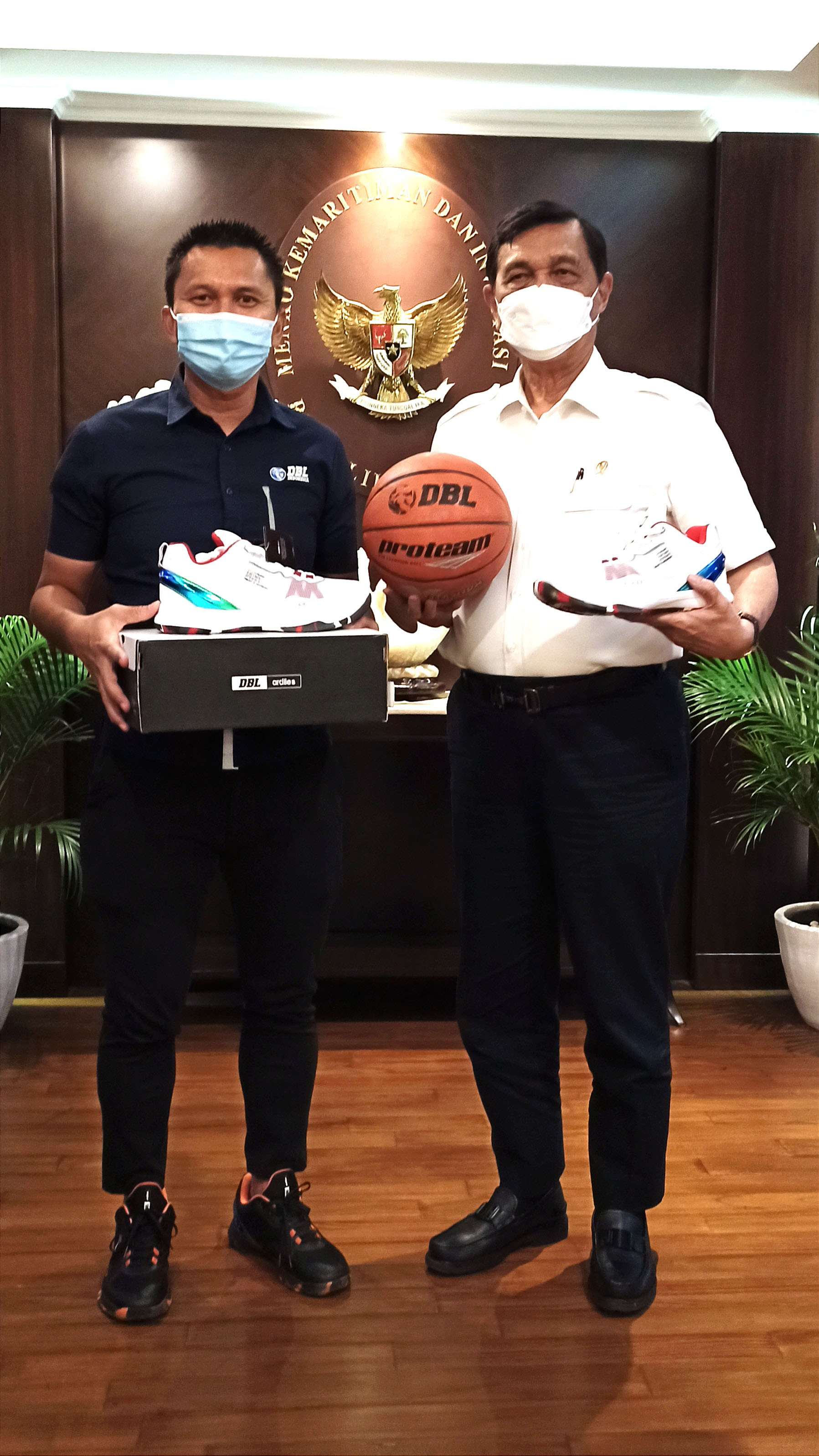 Menteri Luhut Dukung Honda DBL Menjadi Percontohan Pelaksanaan Event Olahraga