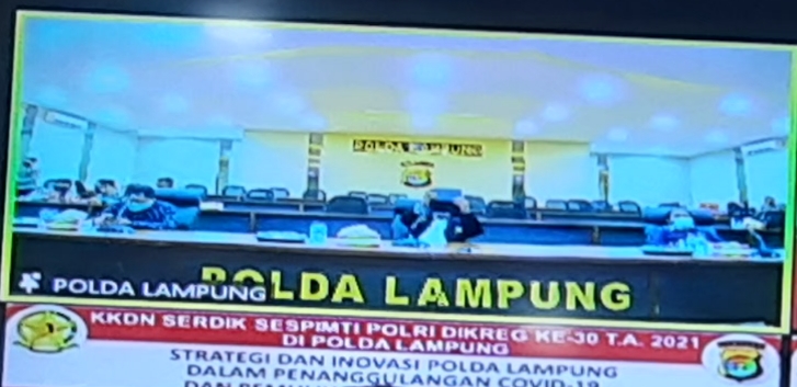 Ketua Da\'i Kamtibmas Lampung Menjadi Narasumber KKDN Sespimti Polri Dikreg Ke 30