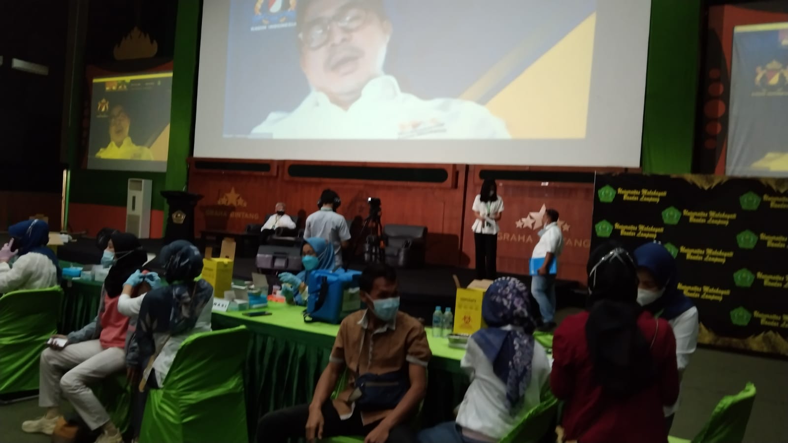 400 UMKM Binaan Kadin Lampung Jalani Vaksinasi