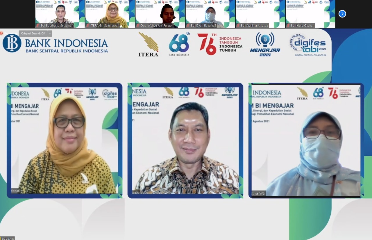 Gandeng Itera, Gelar Program BI Mengajar