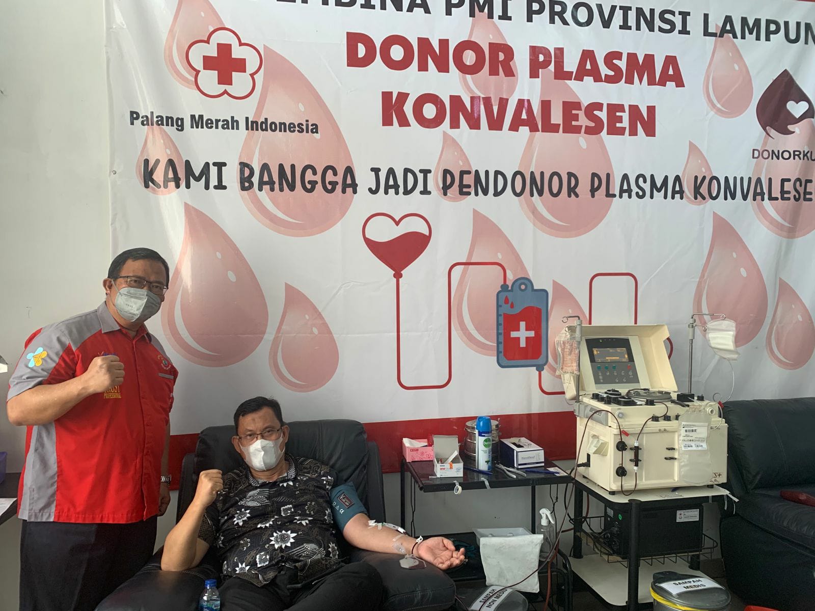 Bang Aca Donor Plasma Konvalesen Kedua Kali