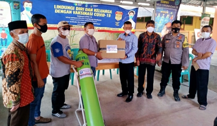 Pringsewu Dapat Bantuan Tabung Oksigen Dari Taiwan