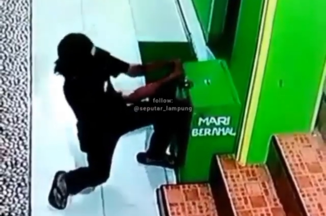 Gawat! Tujuh Kali Kotak Amal Dibongkar Maling