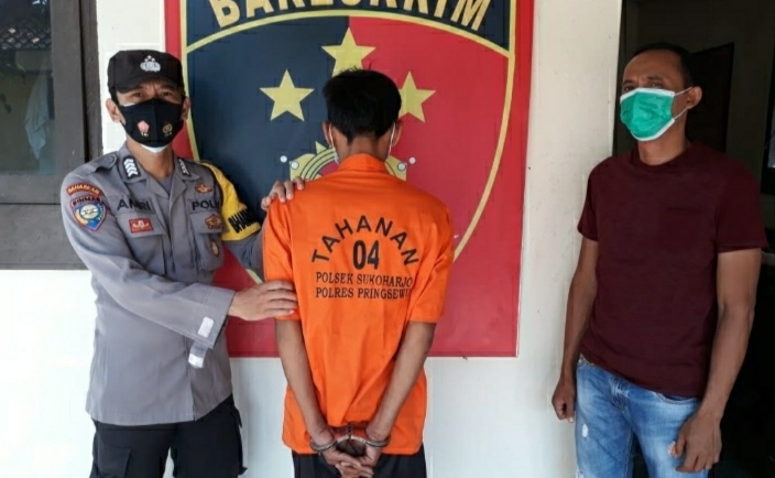 Lewat Depan Mapolsek, DPO Pencurian Sapi Langsung Diciduk