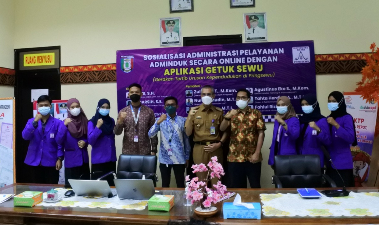 Disdukcapil-UAP Gelar Bimtek Aplikasi Getuk Sewu