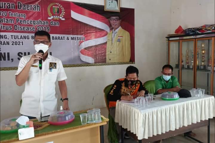 Anggota DPRD Lampung Imbau Masyarakat tak Keluar Masuk Kampung