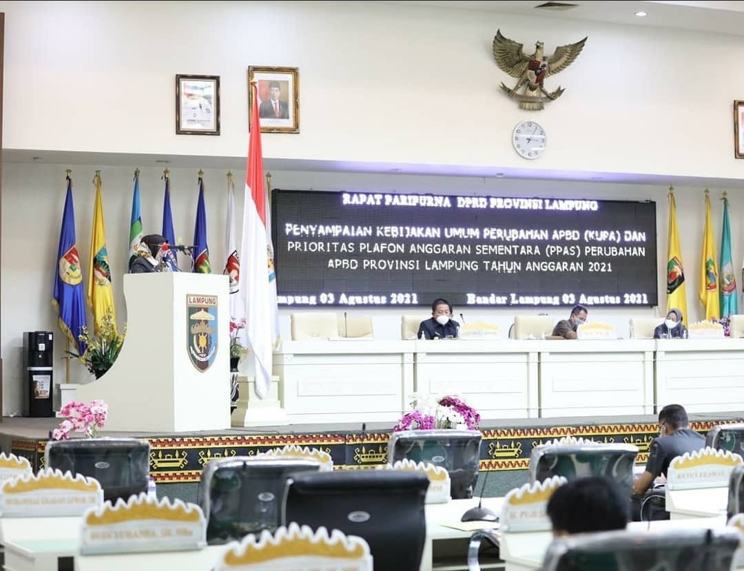 DPRD Lampung Gercep Bahas KUPA APBDP