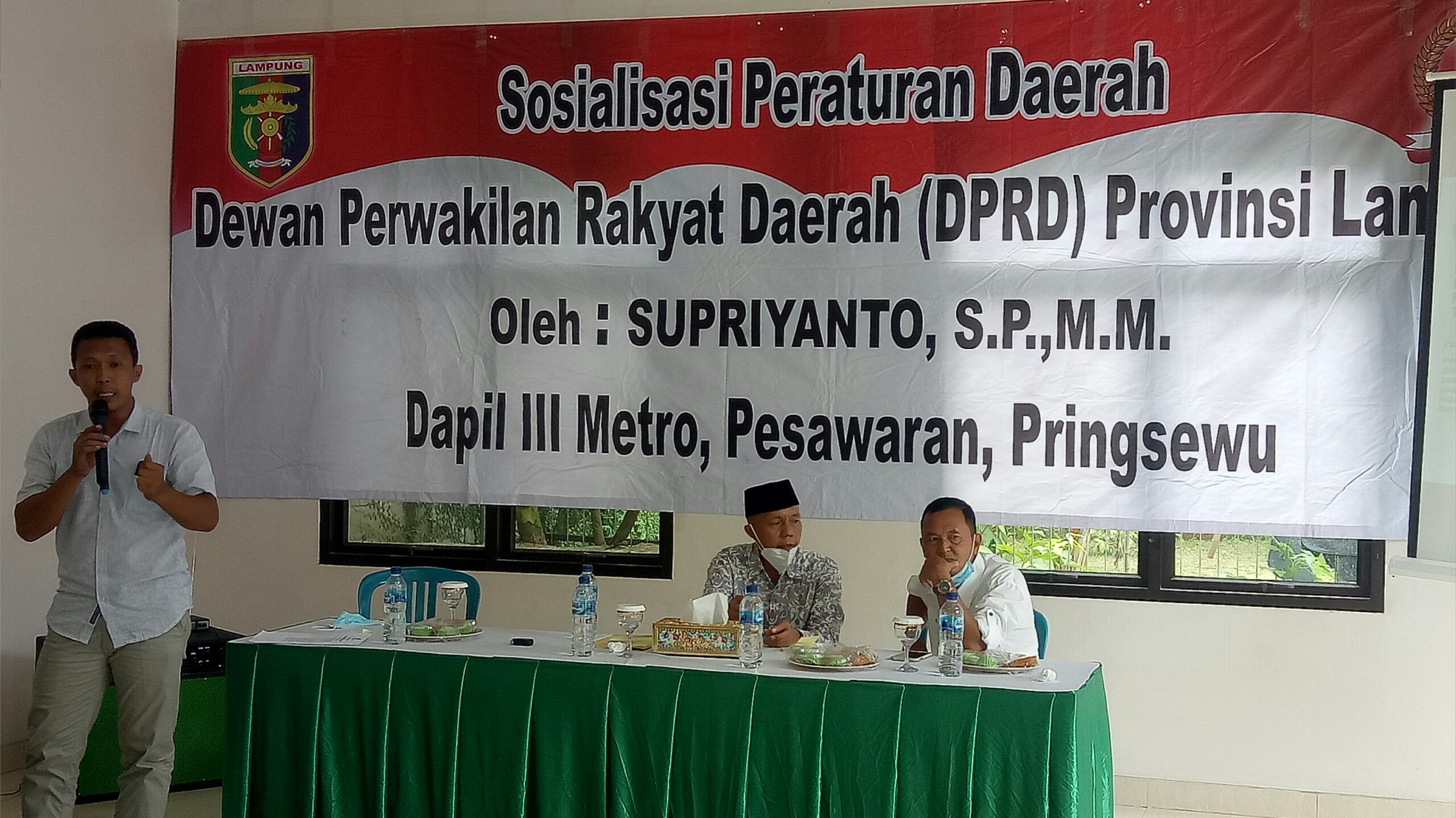 Anggota DPRD Lampung Ajak Masyarakat Waspada dan Terapkan Prokes