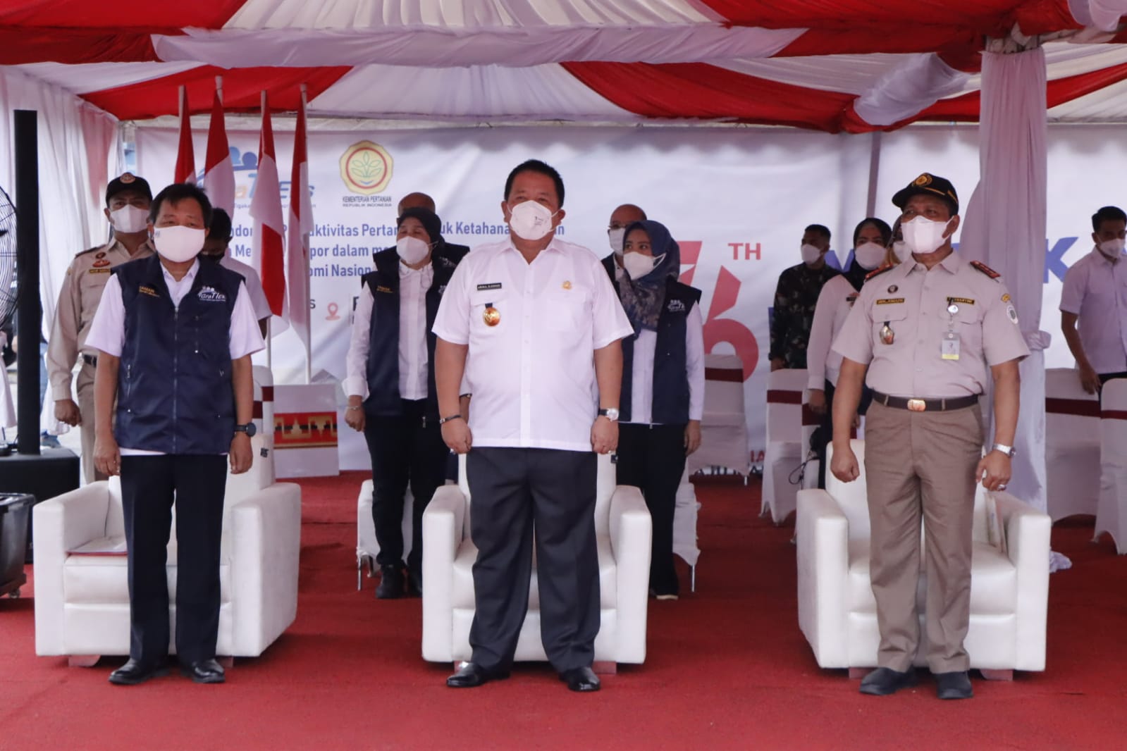 Presiden Melepas Merdeka Ekspor Komoditas Pertanian pada 17 lokasi, Lampung salah satunya