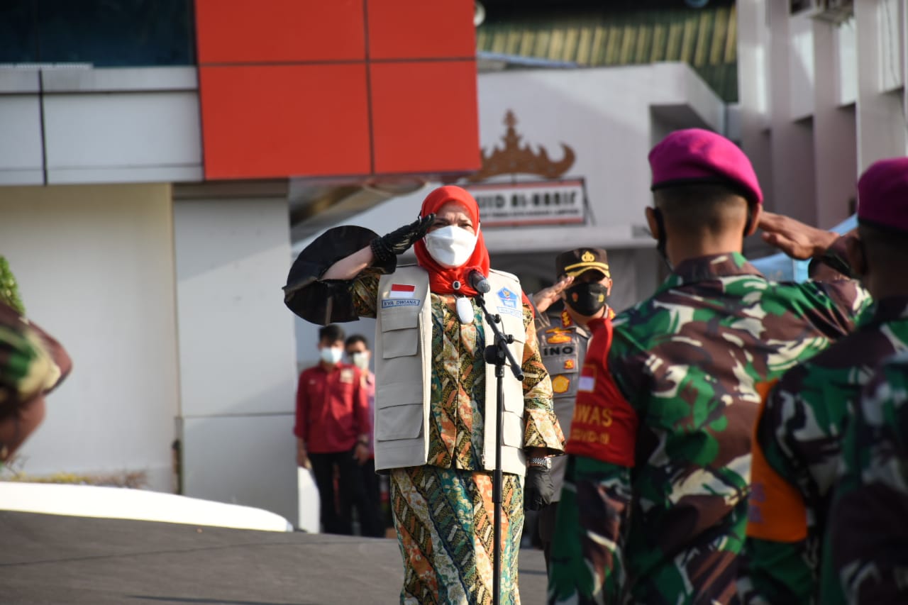 Pemkot Bandarlampung Akan Buat Relief Pahlawan Covid-19