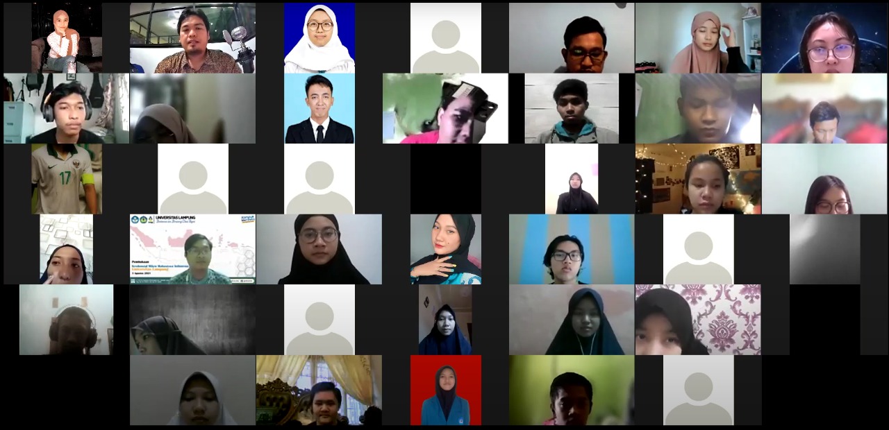 KMMI, Program Kelas Daring Diikuti Ratusan Mahasiswa se-Indonesia Secara Interaktif