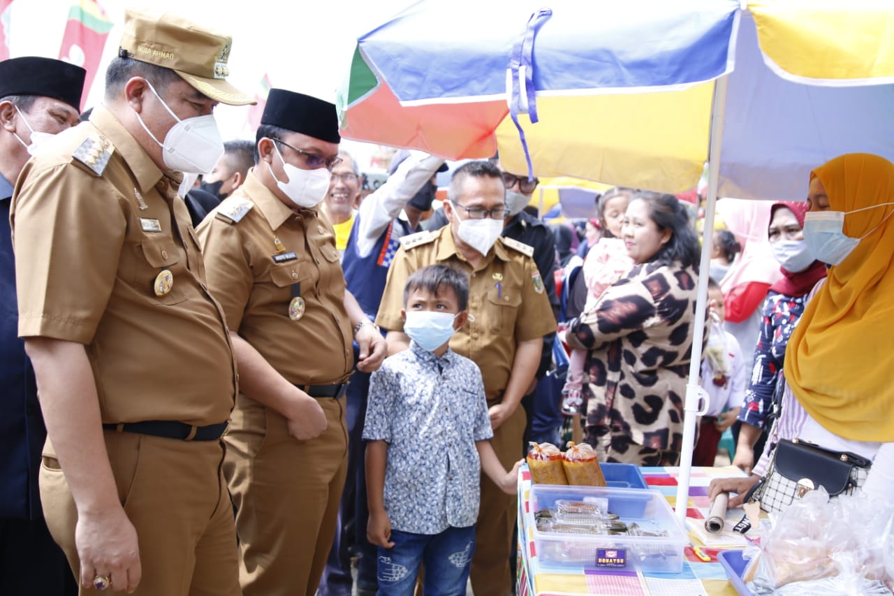 Pak Minak, Pasar Kuliner di Kampung Budaya Lamteng