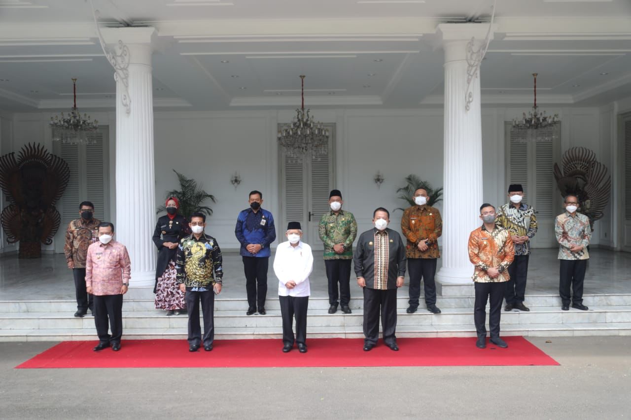 Gubernur Lampung Terima Penghargaan Peningkatan Produksi Padi Tertinggi Nasional