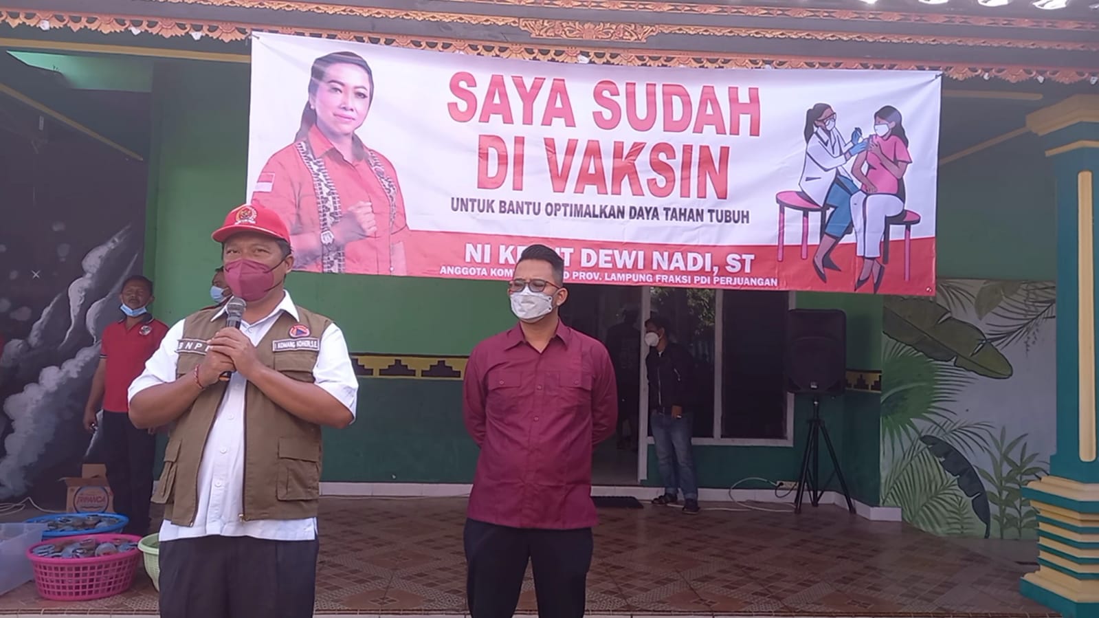 Anggota DPR RI Siapkan 3.000 Dosis Vaksin untu Warga Seputihraman