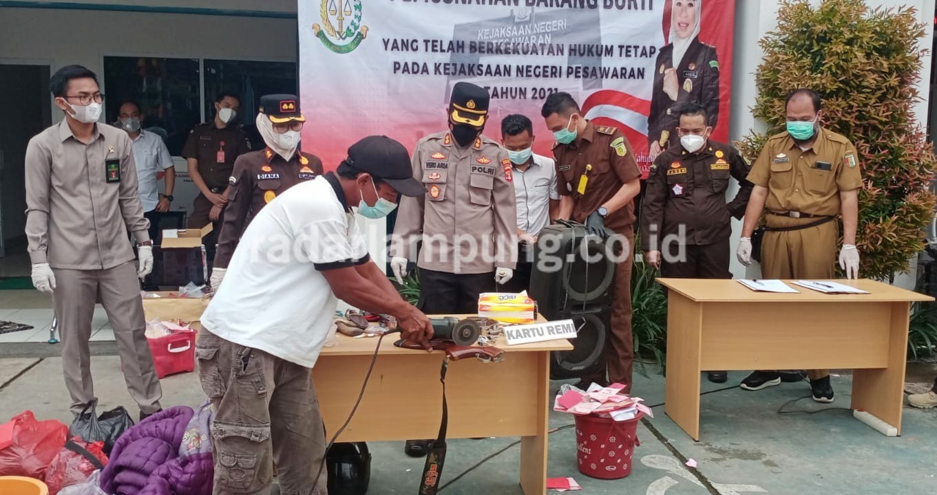 Pemusnahan Barang Bukti, Kasus Narkotika Mendominasi