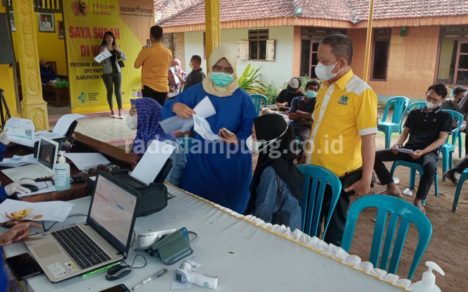 Golkar Pesawaran Siapkan 1.000 Dosis Vaksin