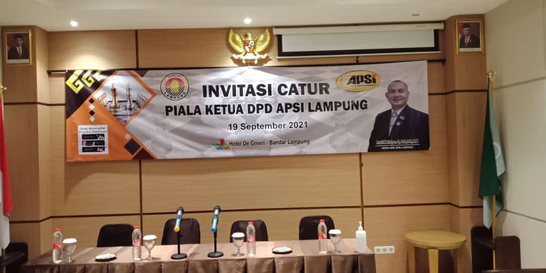 Invitasi Catur Piala Ketua DPD APSI Lampung Digelar, Ini Para Juaranya