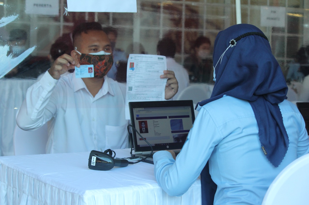 495 Orang Ikuti Seleksi Tes CPNS Kemenkumham Lampung
