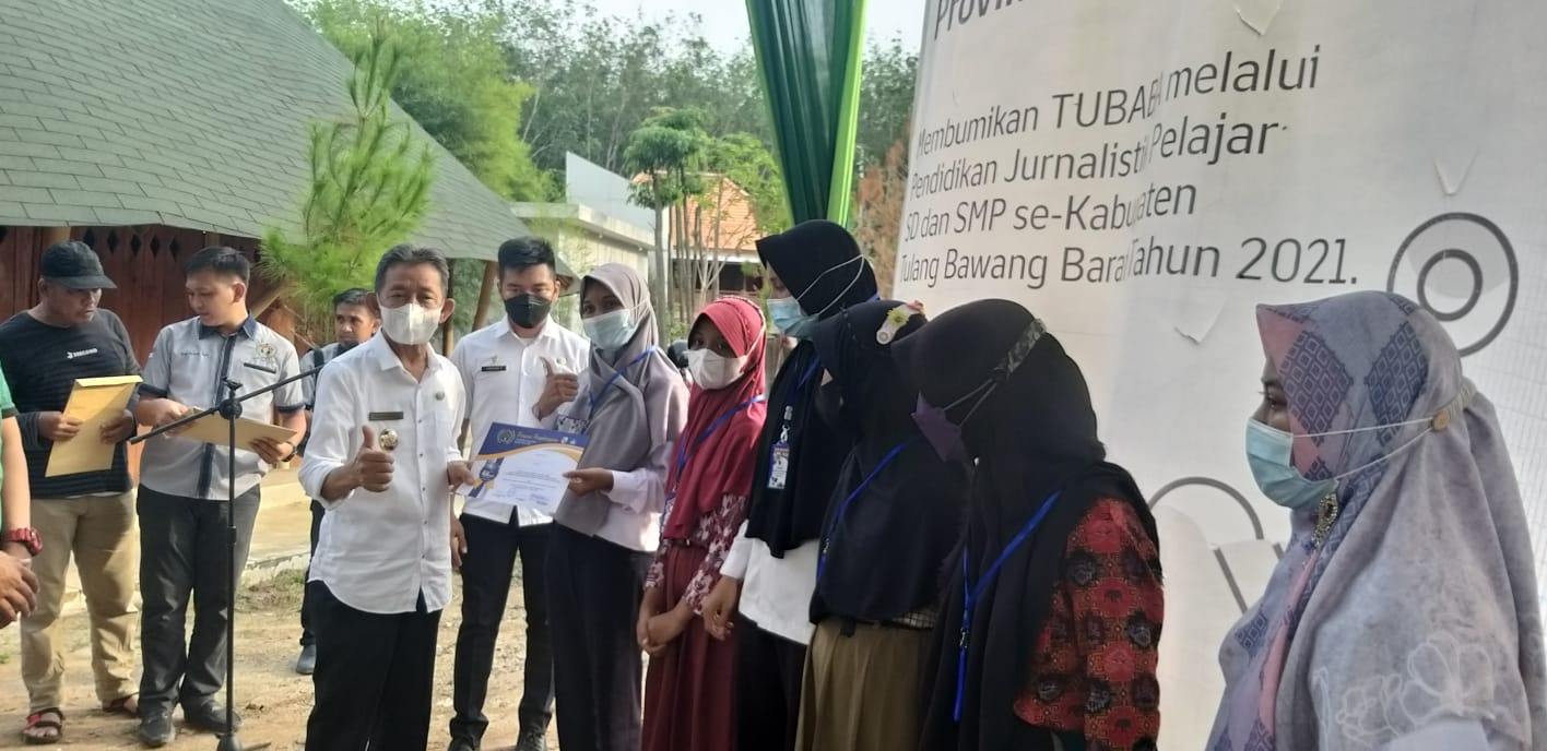 Wabup Tubaba Tutup Journalism Education PWI Tubaba